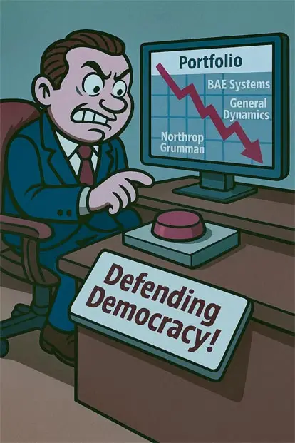 image of war profiteerer